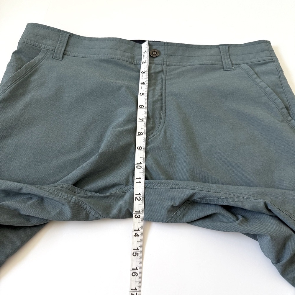 Kuhl Amphibia Casual Men’s Shorts Size 38 Lightweight Travel Activewear Green - Picture 13 of 15